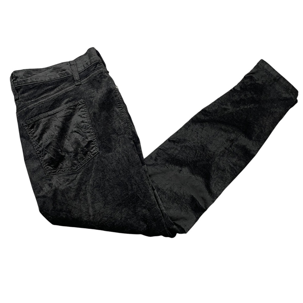 McGuire 30 Women's Black Velour Skinny Pants‎